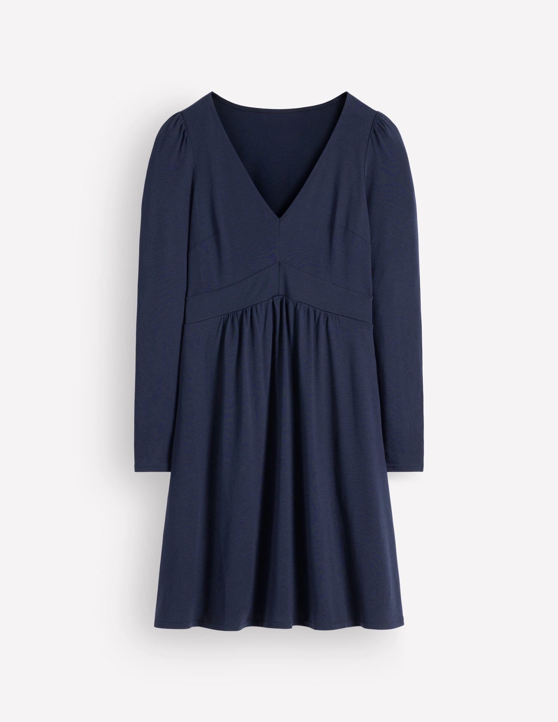 Briony Kurzes Jerseykleid-Marineblau-4