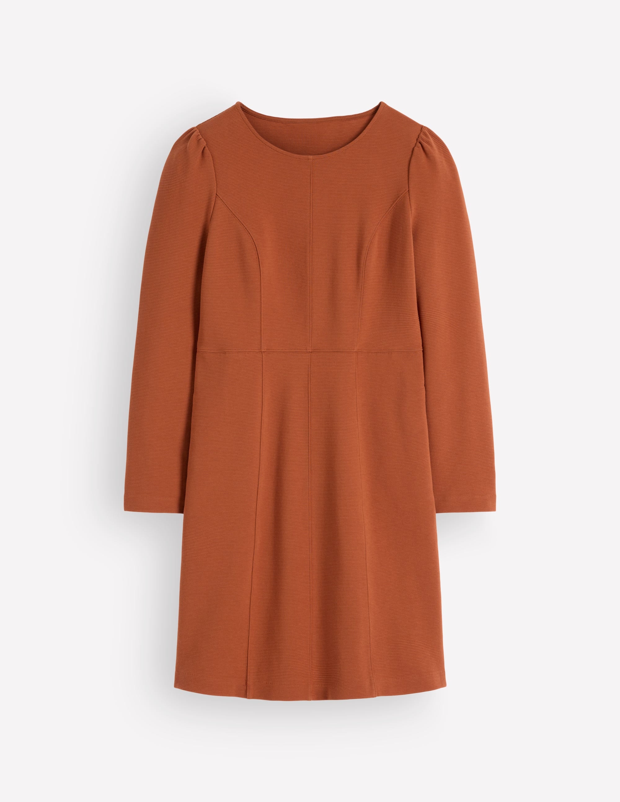 Robe Marla en ottoman à coutures-Pain d'épices - Image 6