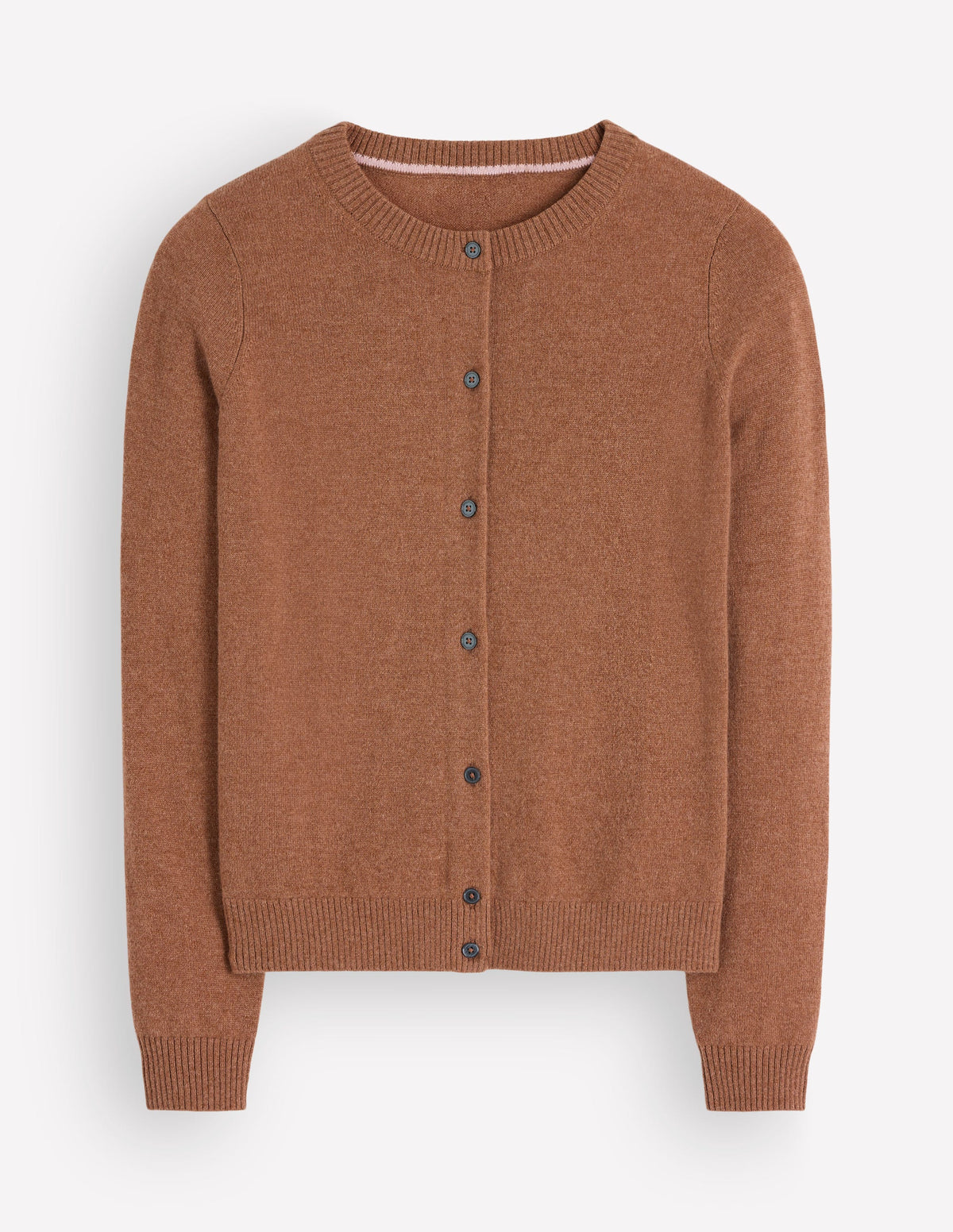 Cardigan Elsie en cachemire-Gingembre chaud - Image 5