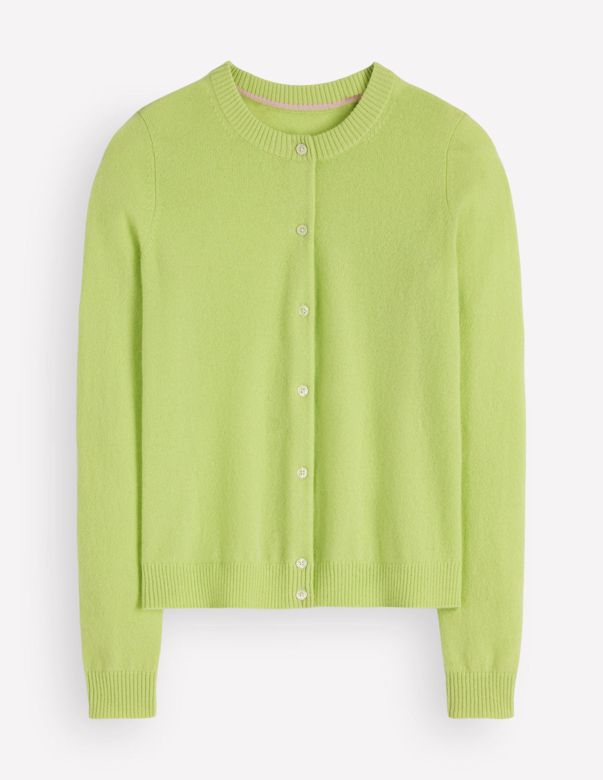 Cardigan Elsie en cachemire-Menthe douce - Image 7