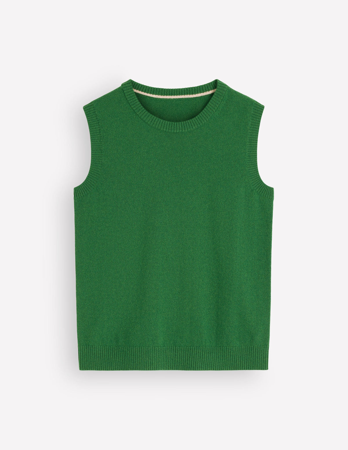 Elsie Cashmere Tank-Fresh Green-6
