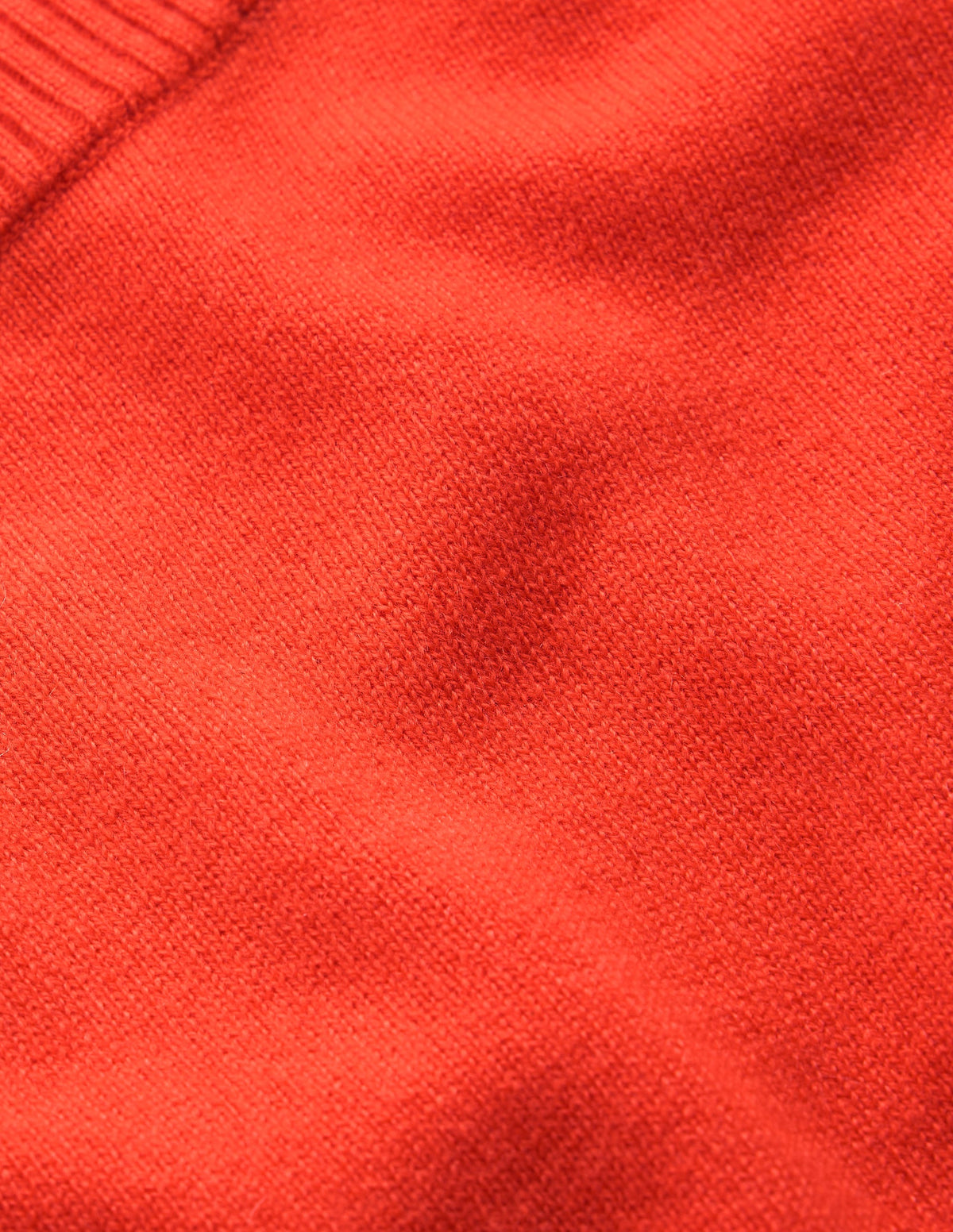 Elsie Kaschmir-T-Shirt mit Rundhalsausschnitt-Orange Lilie - Image 9