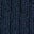 Rhianne Baumwollpullover aus Rippstrick-Marineblau