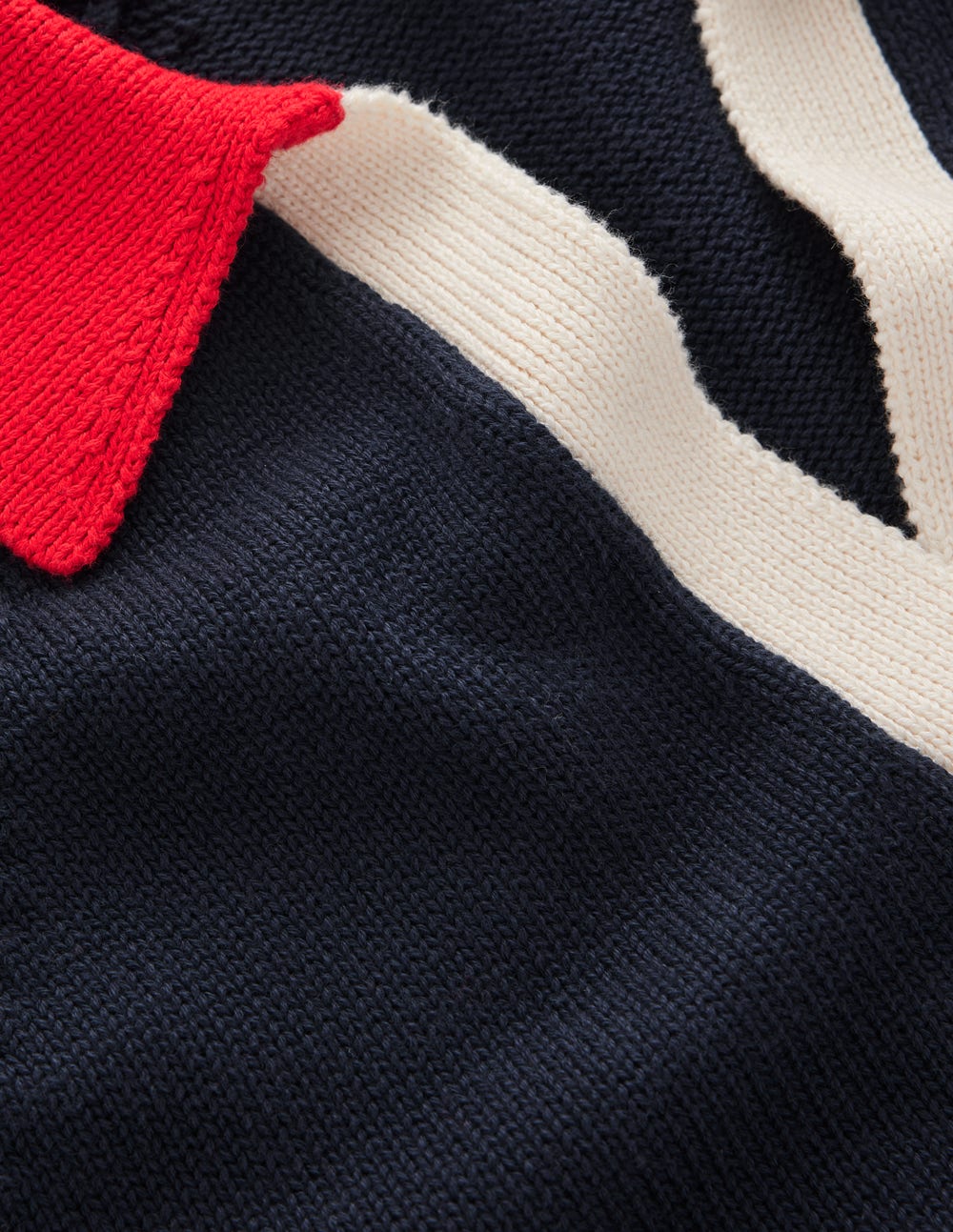 Lucy Henley-Pullover aus Baumwolle-Ecru/Chalky Pink Stripe-7