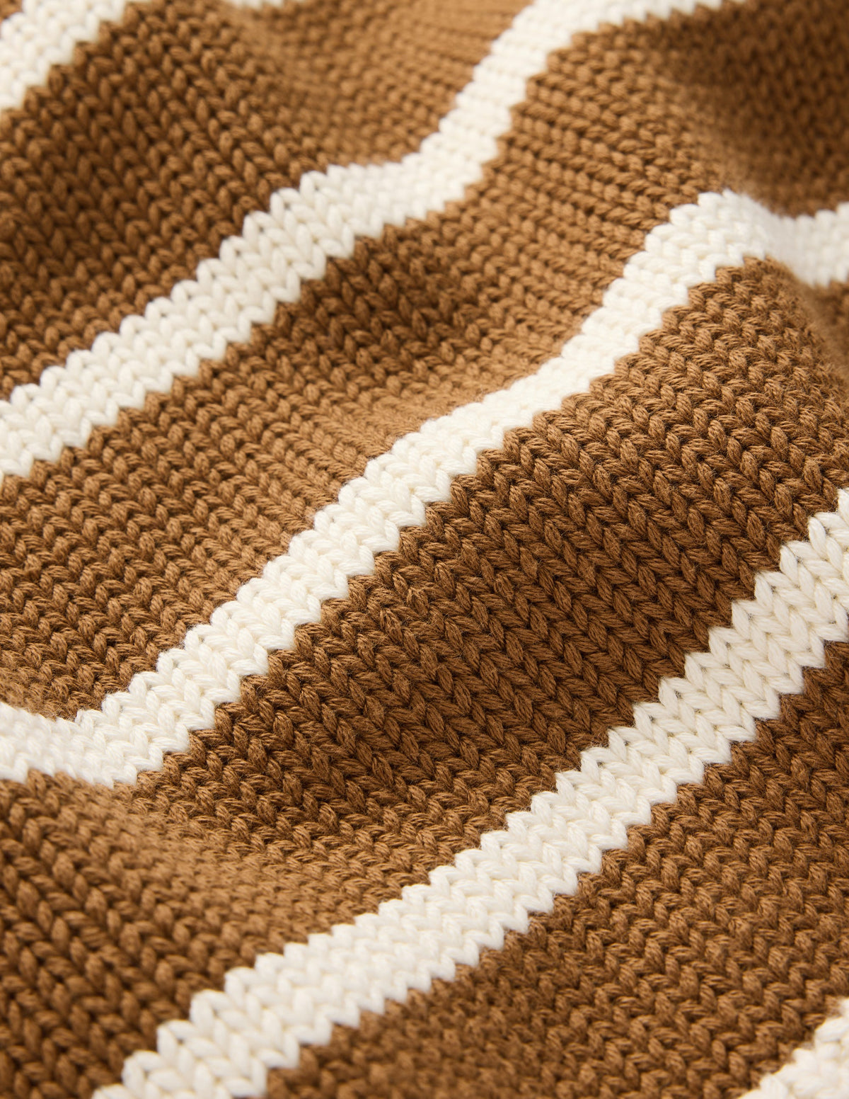 Lucy Baumwollpullover mit V-Ausschnitt-Lebkuchen, Naturweiß - Image 9