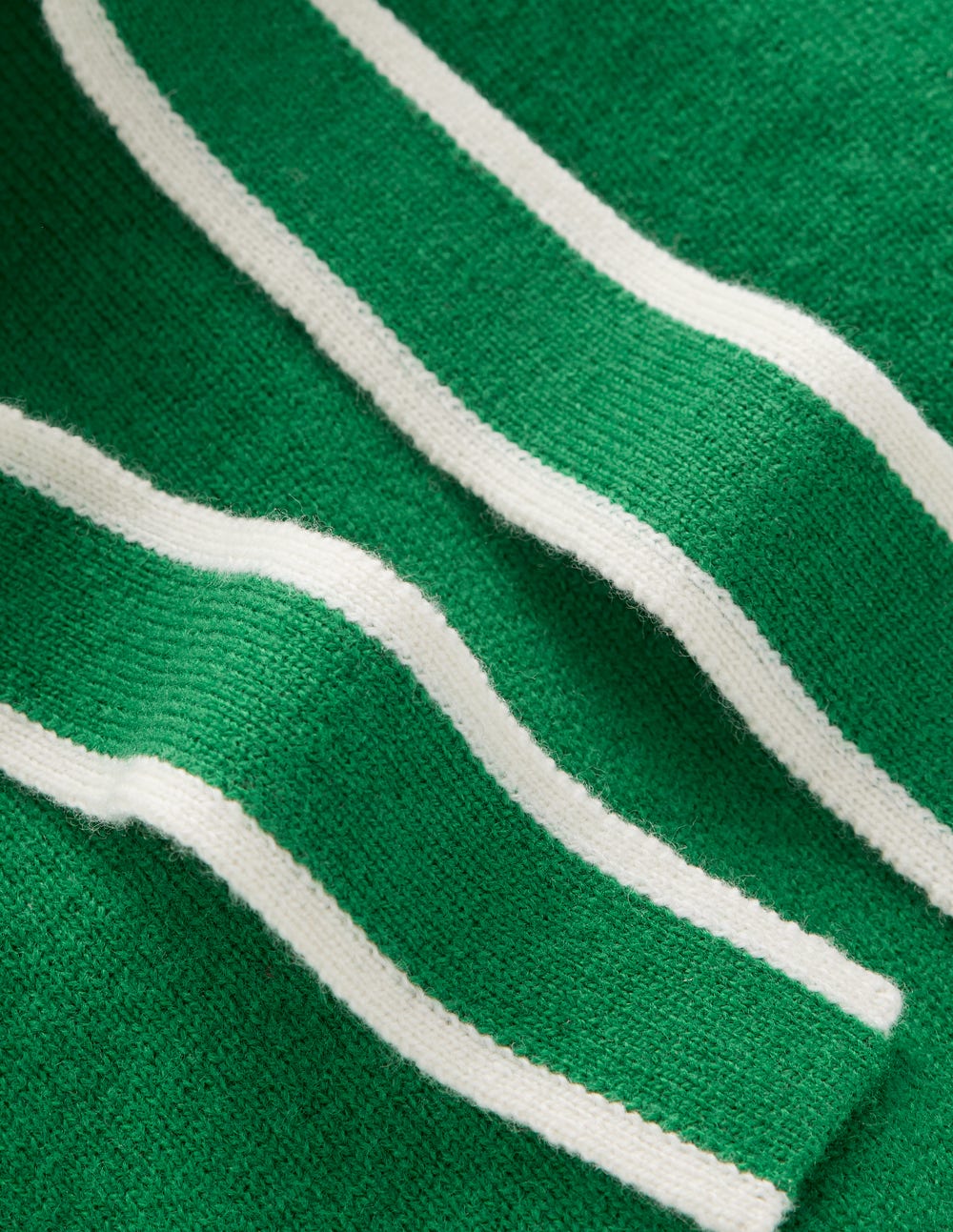 Strick-T-Shirt mit Schleife am Ausschnitt-Frisches Grün-6