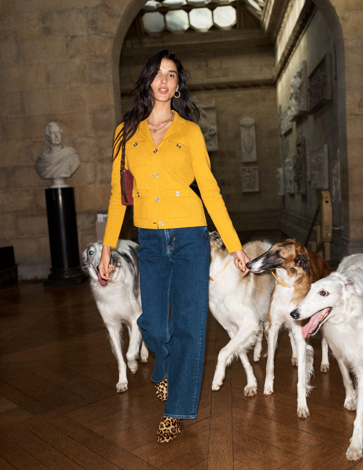 Phoebe Strickjacke mit Kragen-Goldenes Roggenfeld - Image 1