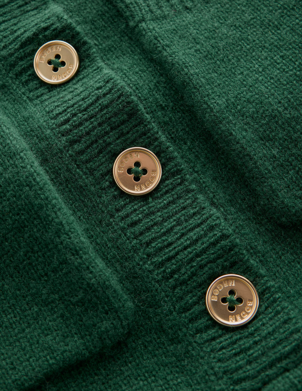 Marianne Pullover aus Merinowolle-Jagdgrün-6