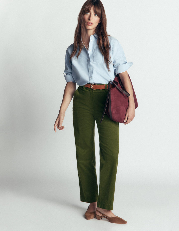 Canonbury Cordhose-Waldgrün