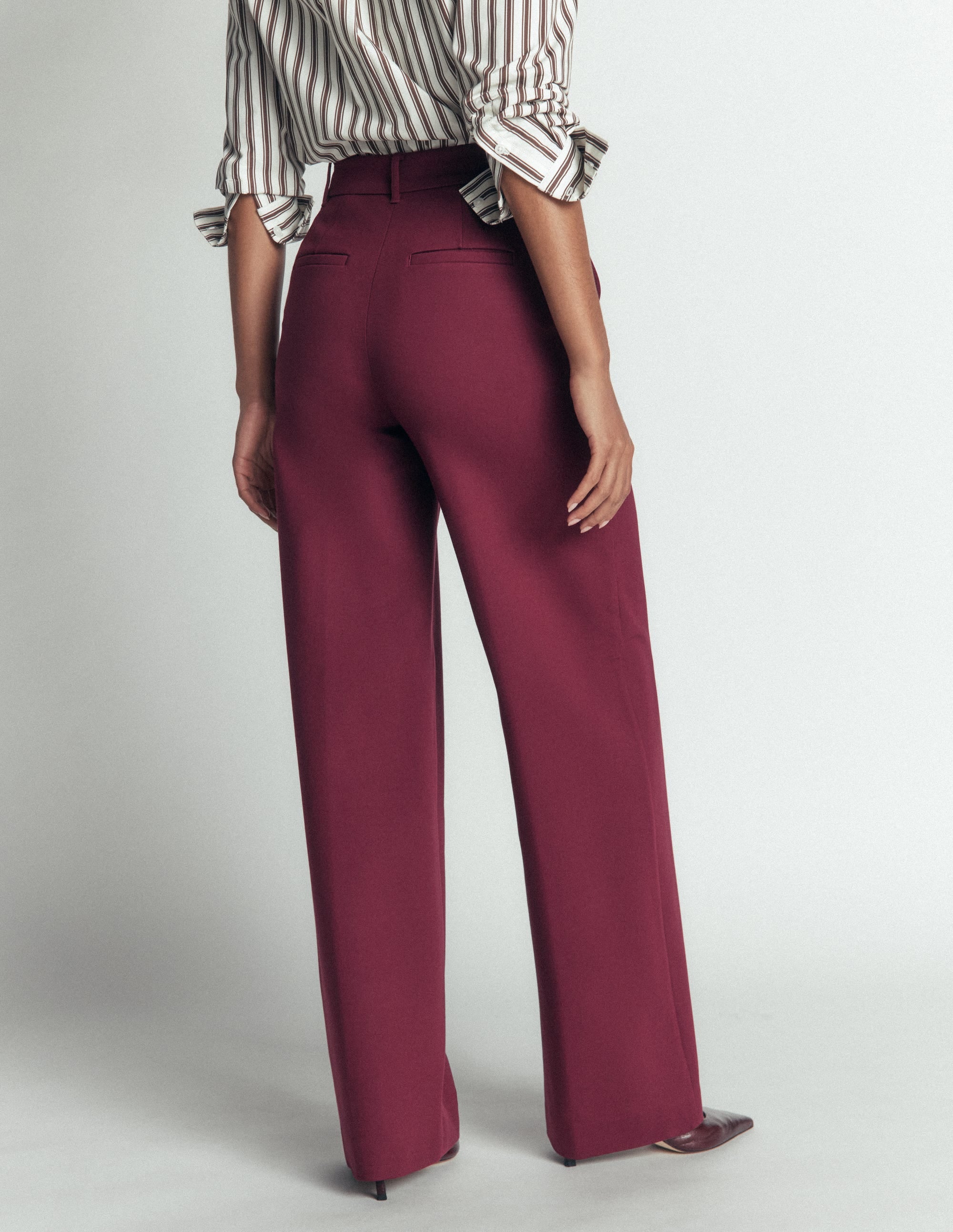 Belgravia Ponte-Hose-Dunkelviolett - Image 4