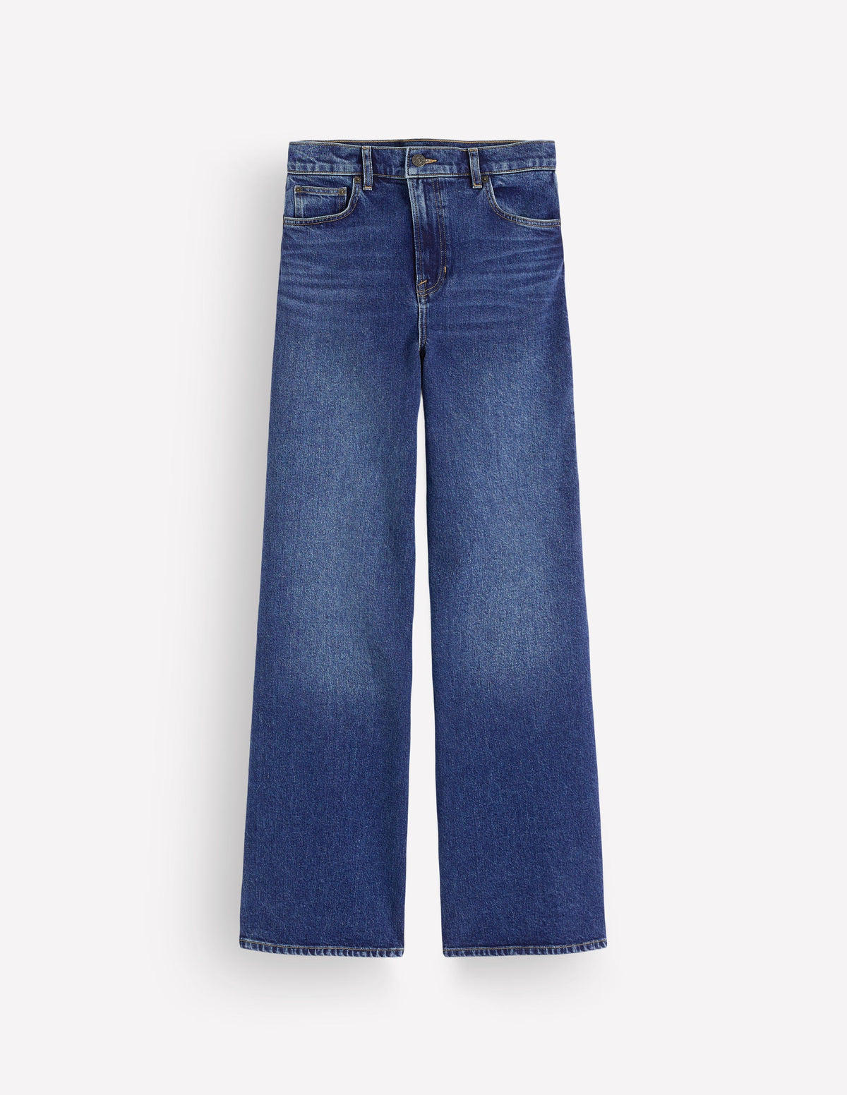 Hoch geschnittene Jeans mit weitem Bein-Medium Vintage - Image 6