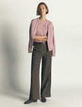 Belgravia Twillhose-Braun Streifen