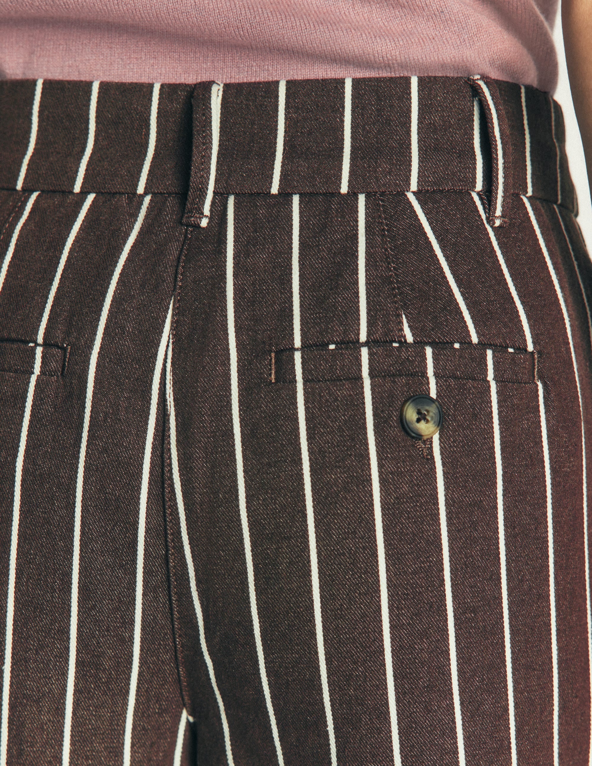 Belgravia Twillhose-Braun Streifen - Image 5