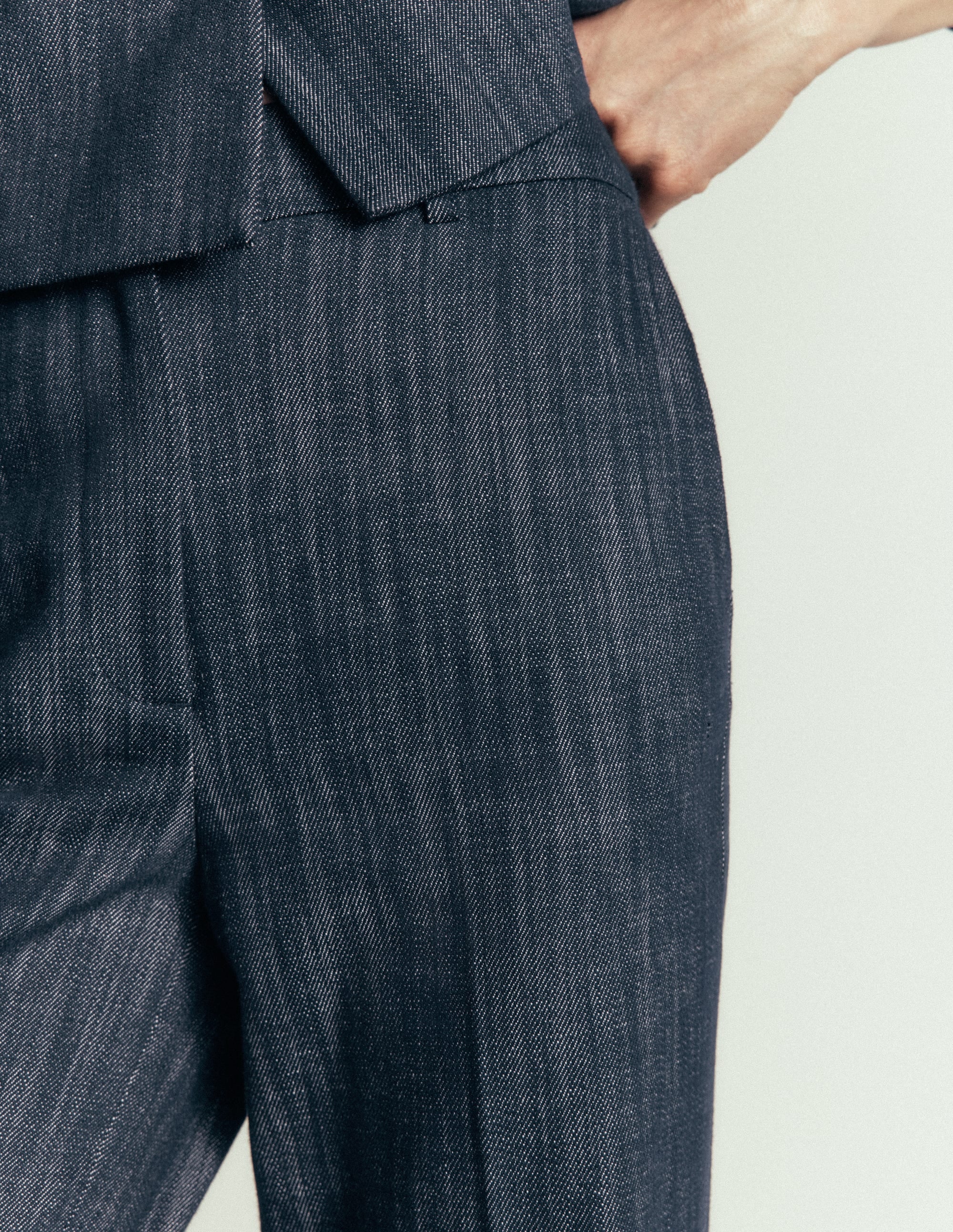 Canonbury 7/8-Twillhose-Indigo - Image 5