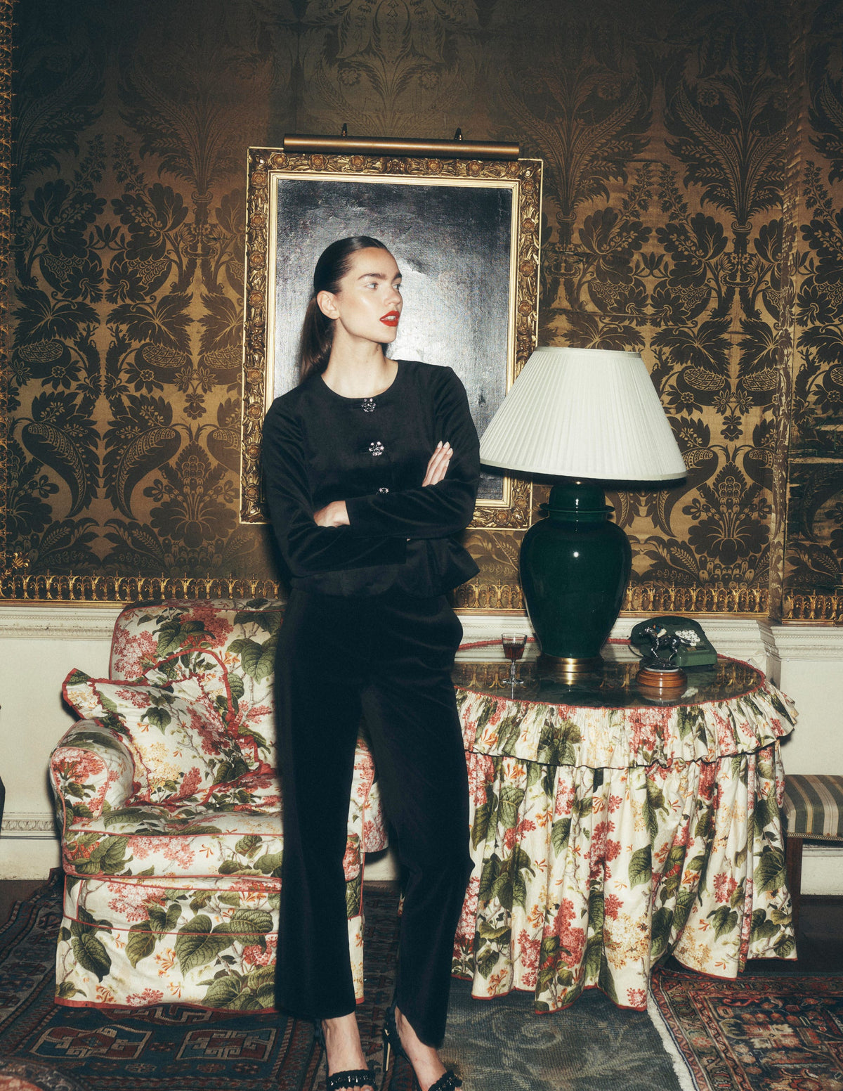 Canonbury Samthose-Schwarz - Image 6