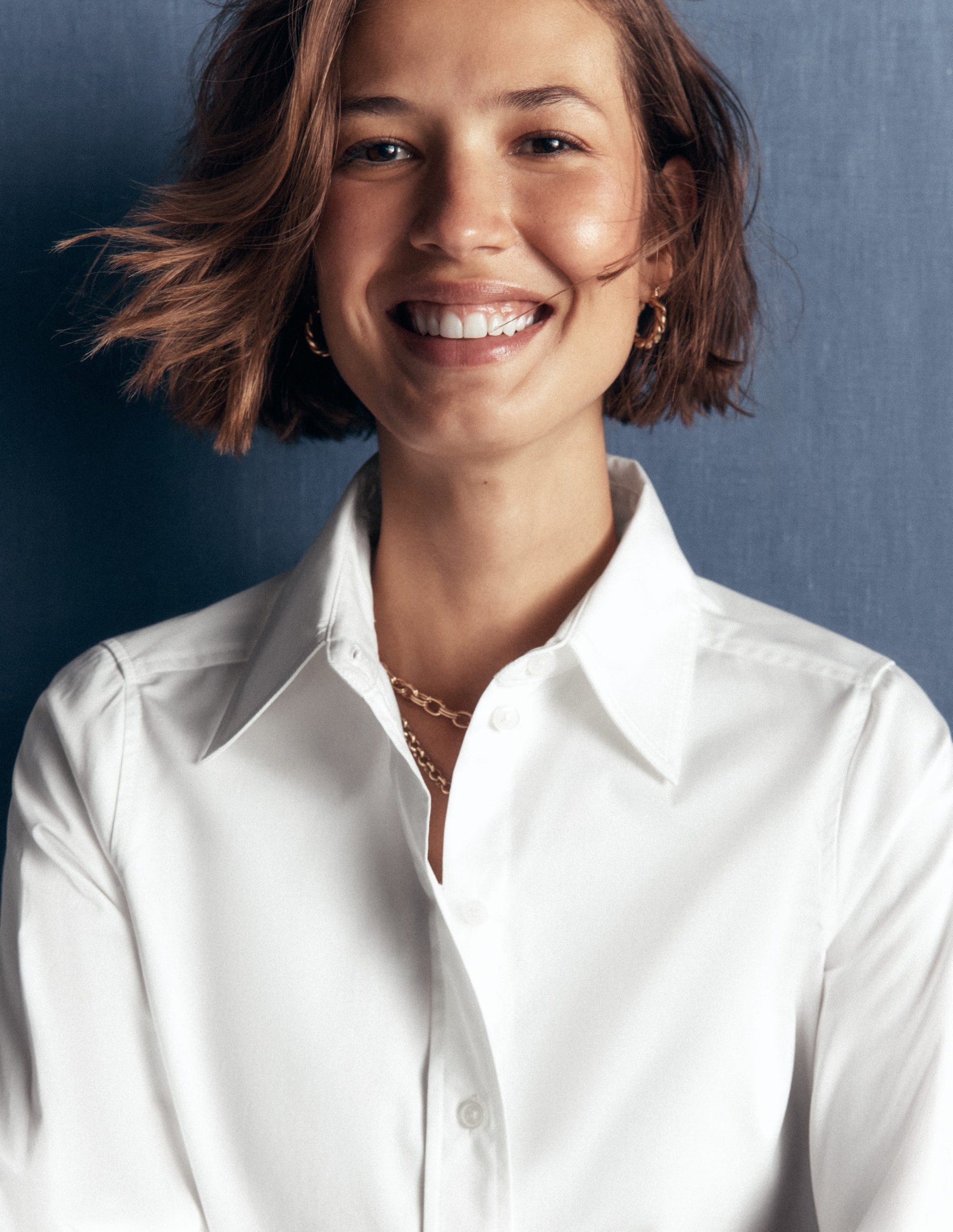 Anna Langes Baumwollhemd-Weiß-3
