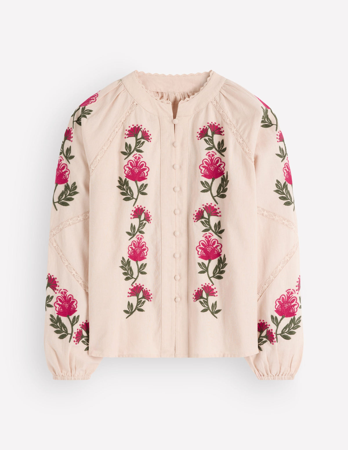 Besticktes Raglan-Oberteil-Mandelmilch-5