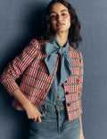 Salisbury jacke mit puffärmeln-Bunt
