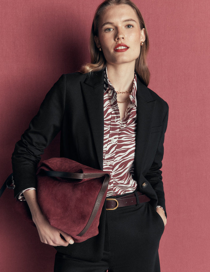 Stamford Ponte-Blazer-Schwarz