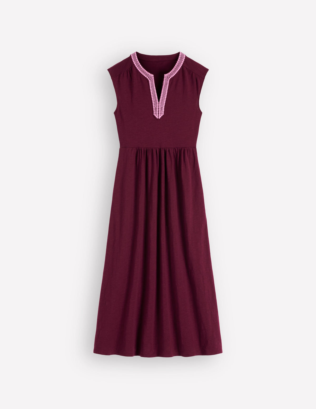 May Jersey Midi Dress-Deep Wisteria-6