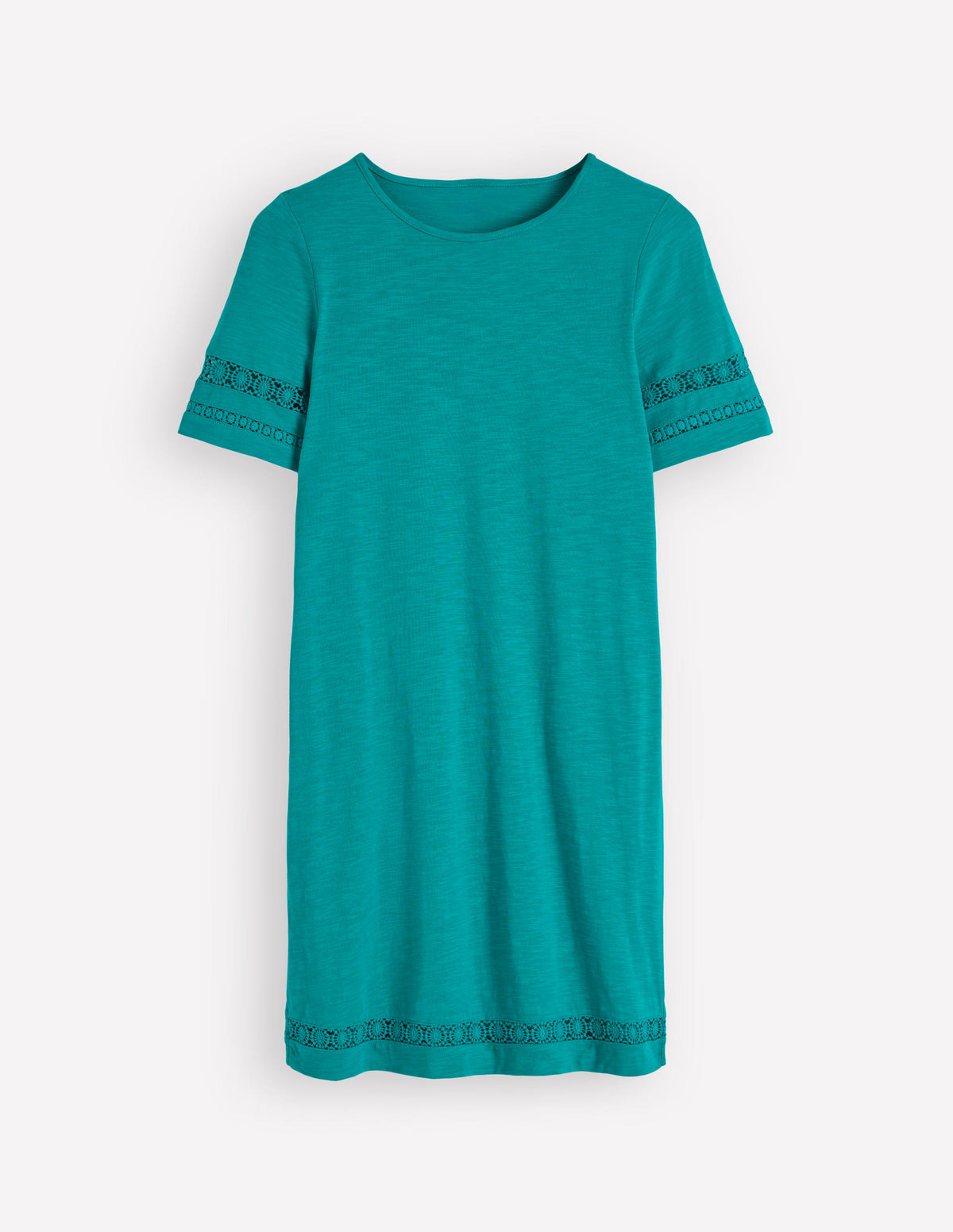 Robe T-shirt Hattie en jersey-Bleu verni - Image 6