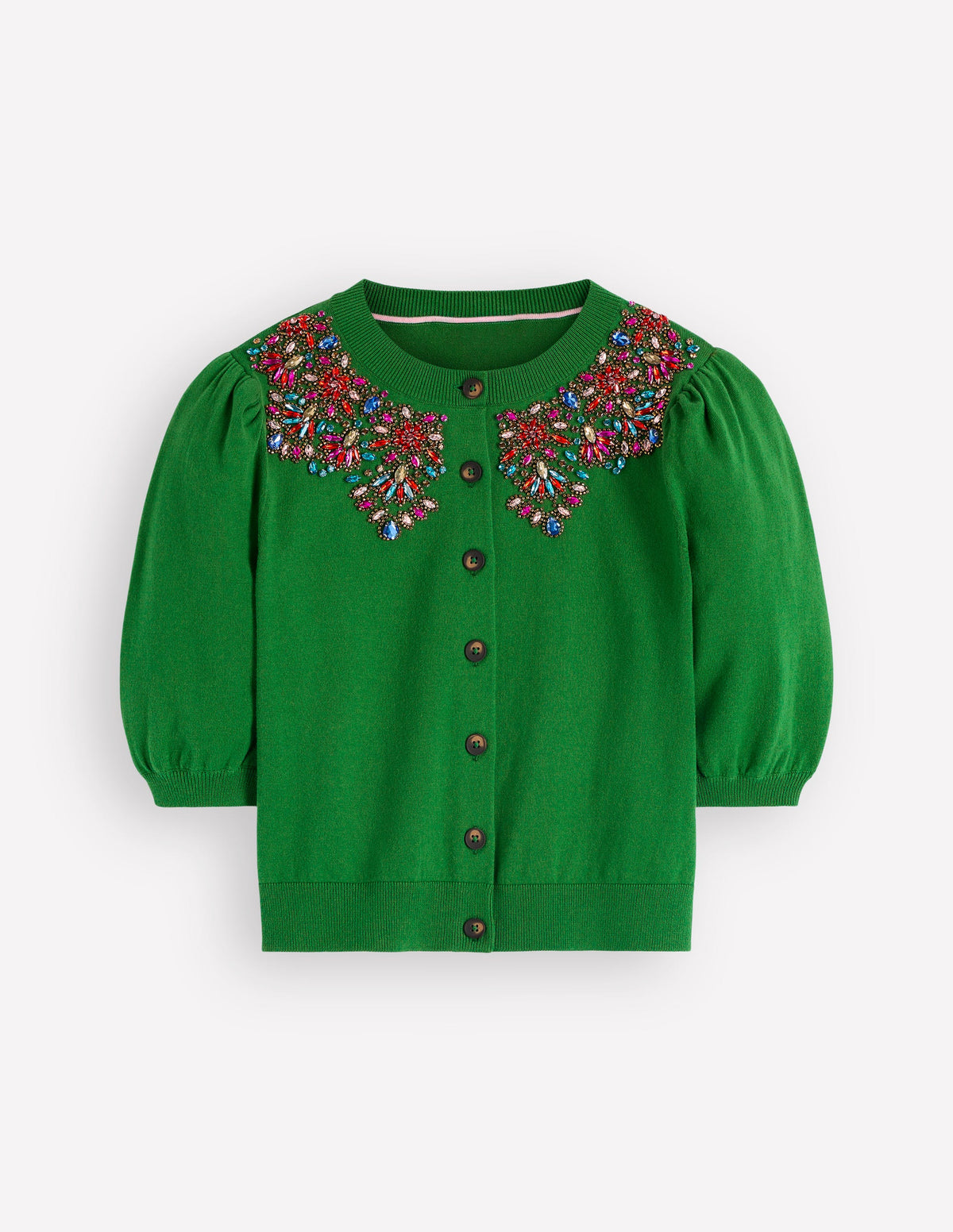 Cardigan Nadia ornementé-VERT-5