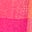Jupe longue Abigail en lin-Vichy orange acidulé, rose