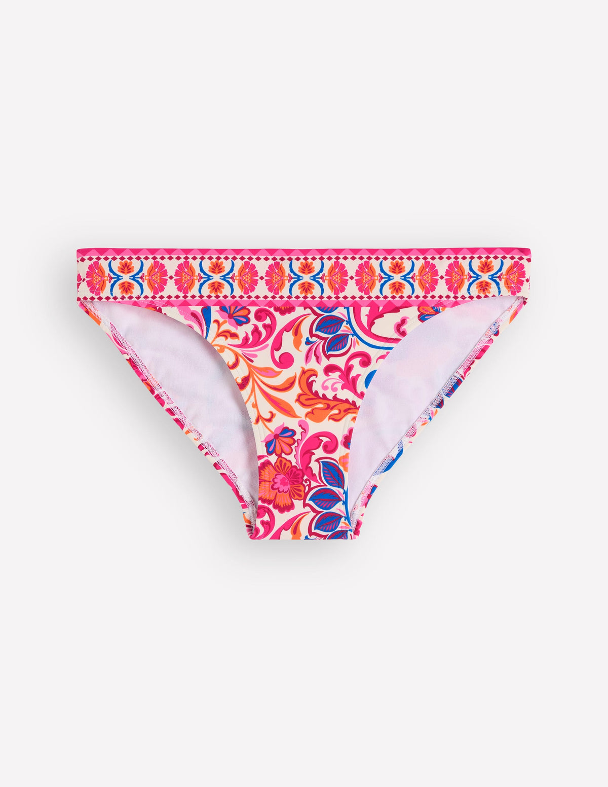 Porto Bikinihose-Rosa Power, Blühende Wiese - Image 6