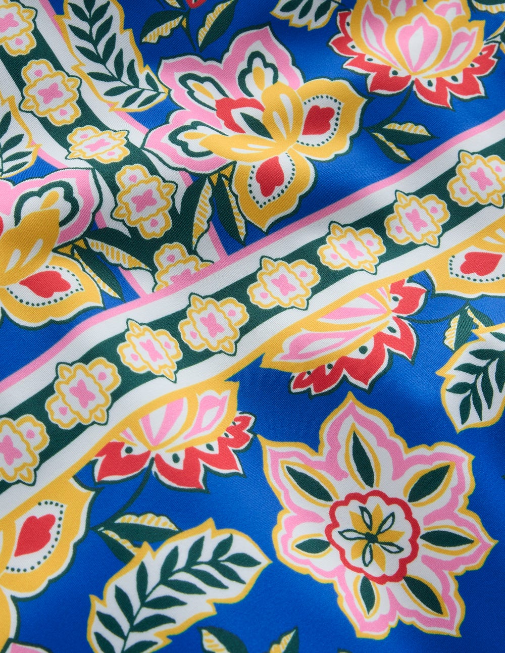 Arles Badeanzug-Blau, Blüten-Eleganz - Image 6