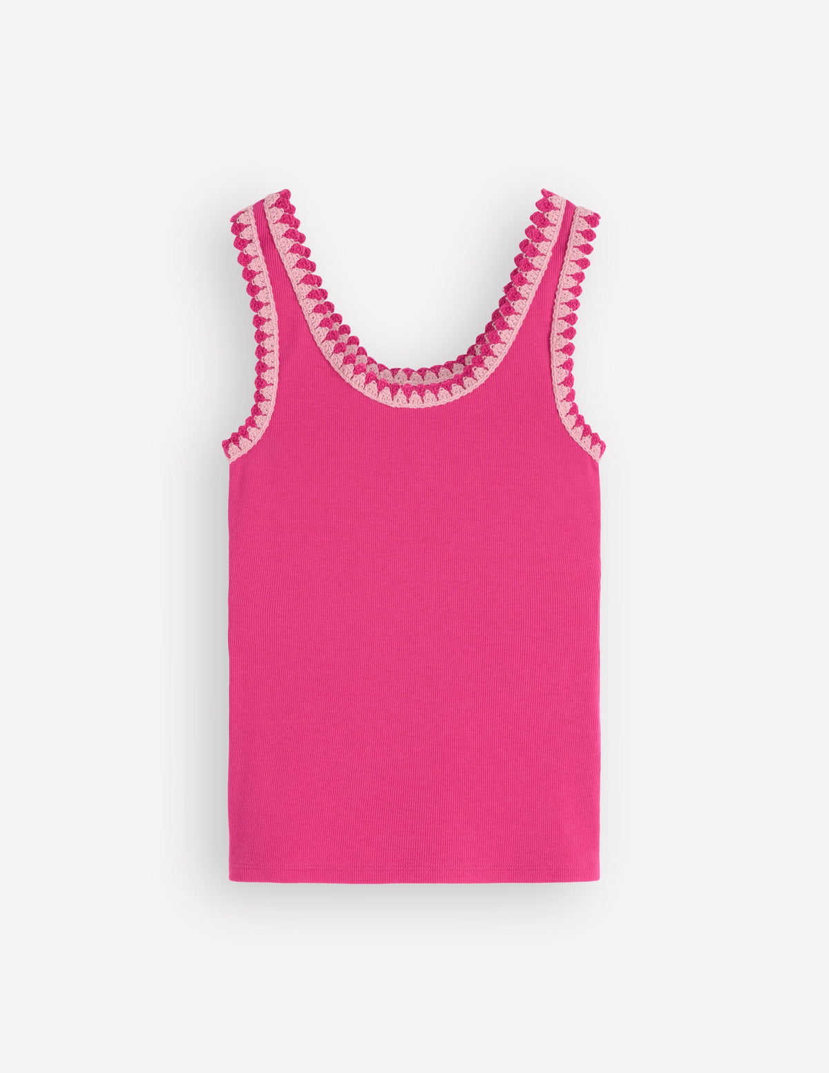 Maddie Top mit Besatz-Rosarot-5