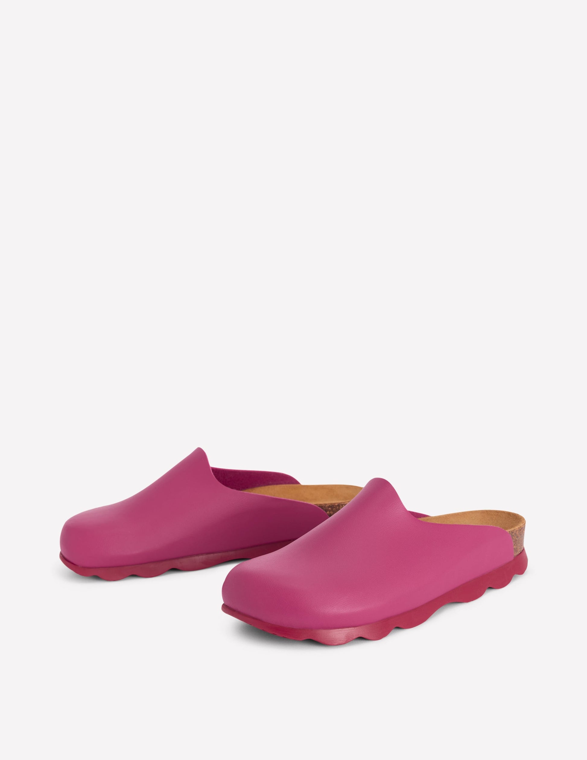 Lyla Clogs in Blockfarben-Pink/Rot-6