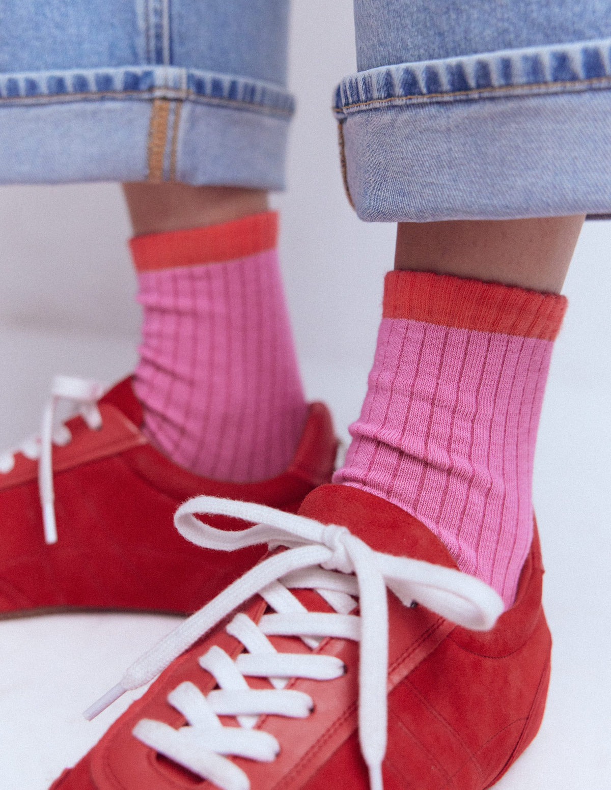 Socken in Blockfarben-Bunt - Image 3