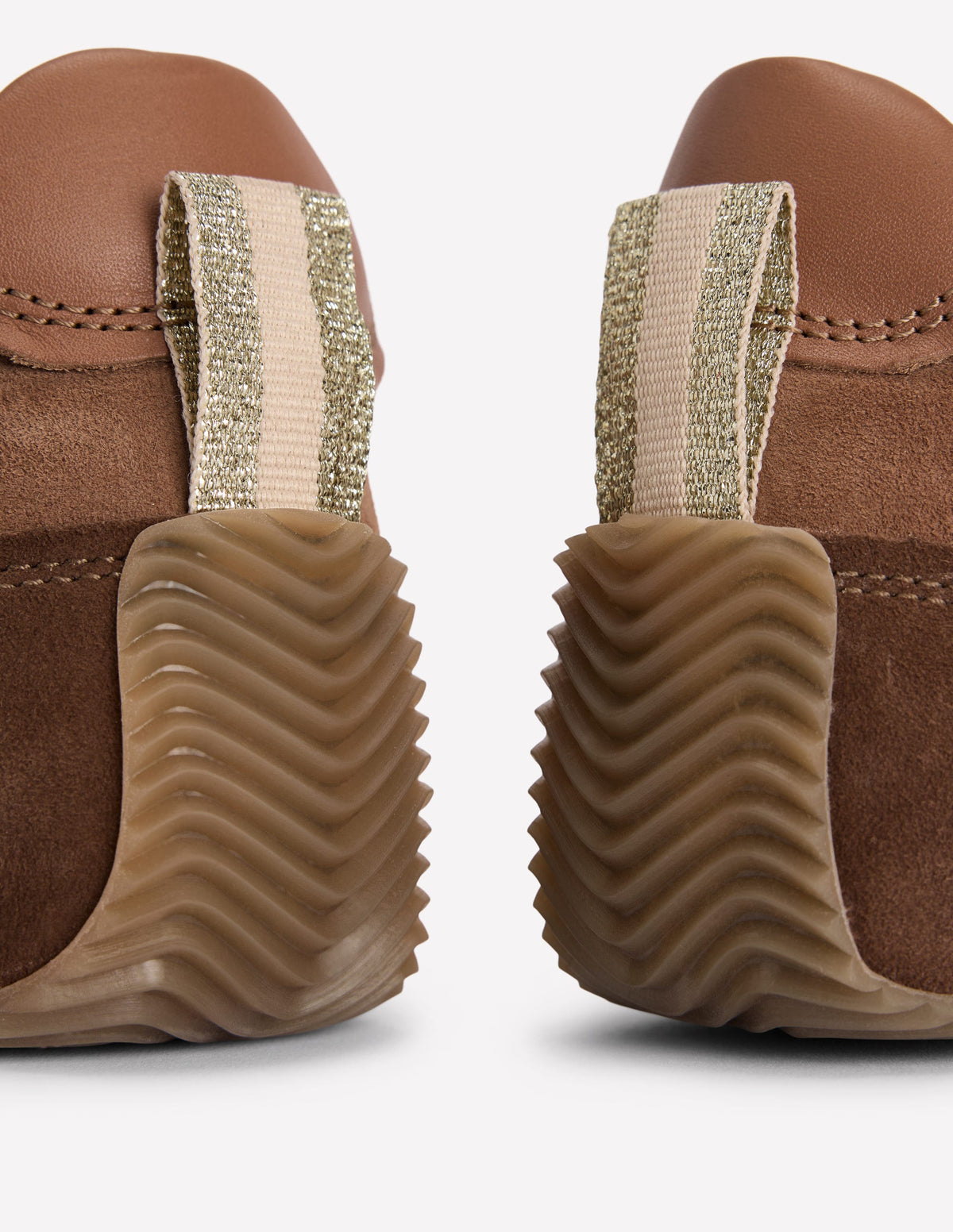 Delphine Sneaker mit schmaler Sohle-Hellbraun-5