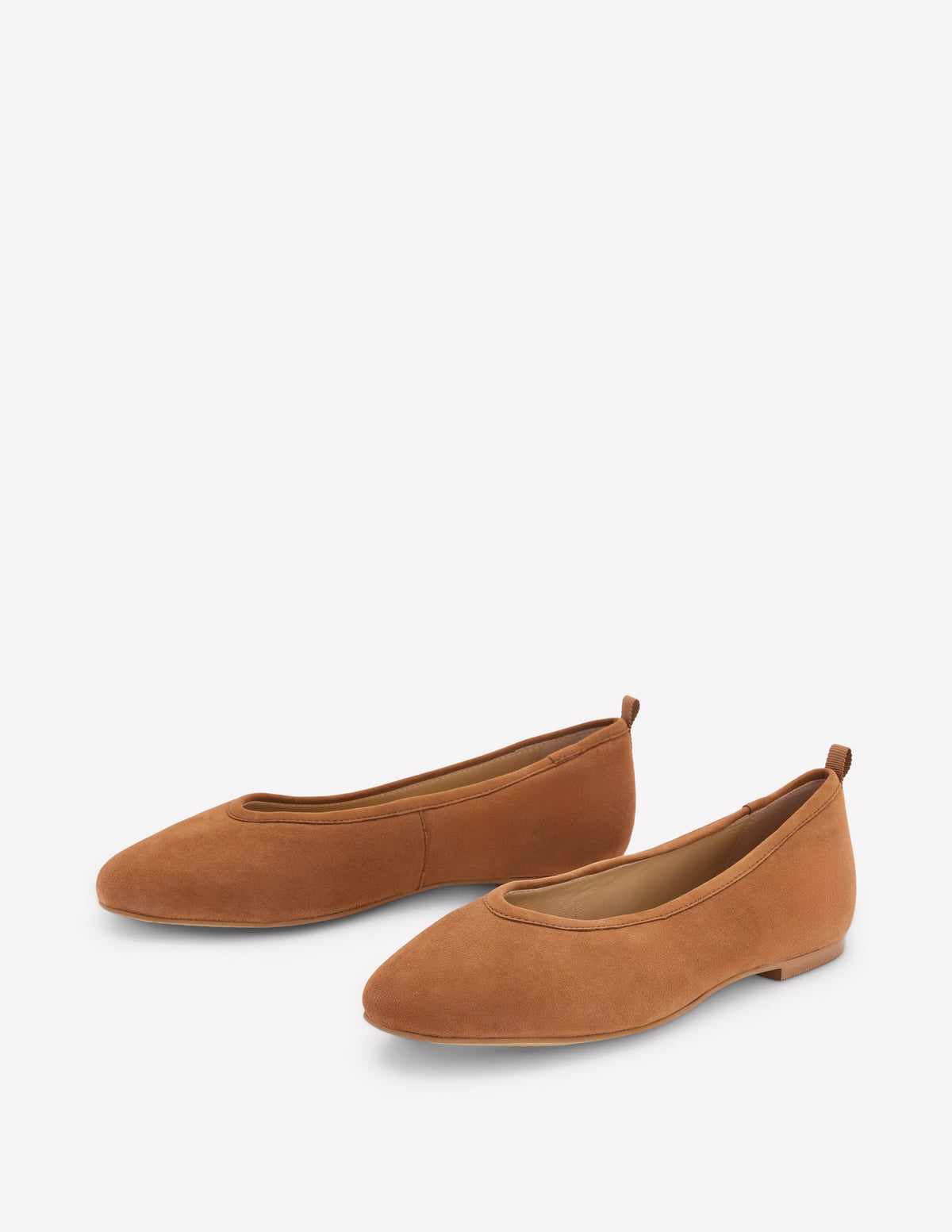 Hoch geschnittene Ballerinas-Ingwer - Image 4