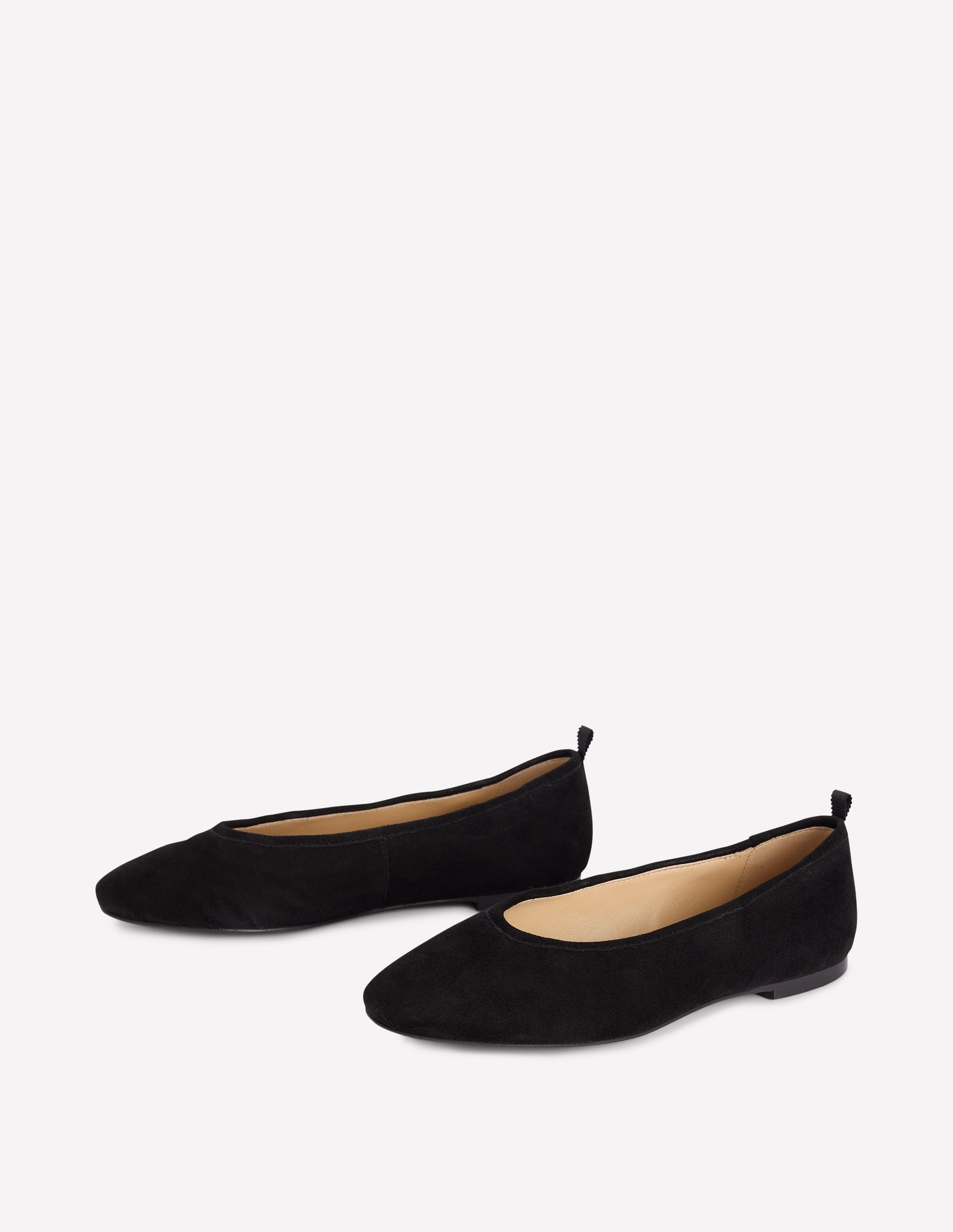 Hoch geschnittene Ballerinas-Schwarz-3