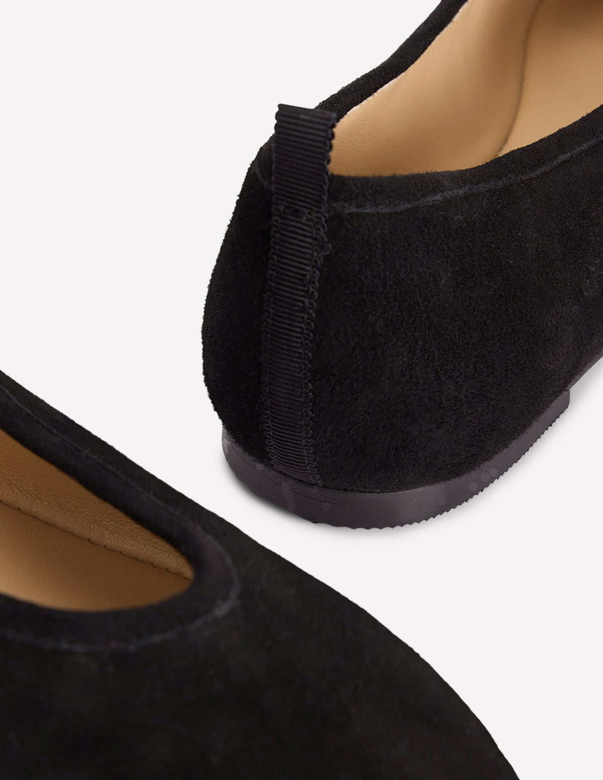 Hoch geschnittene Ballerinas-Schwarz-4