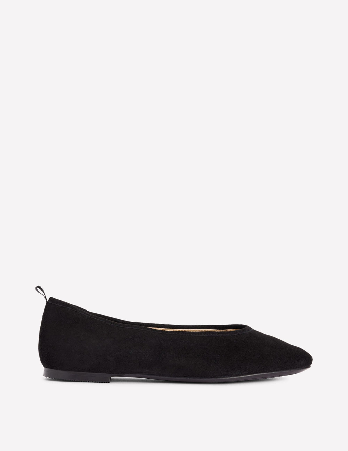 Hoch geschnittene Ballerinas-Schwarz - Image 1