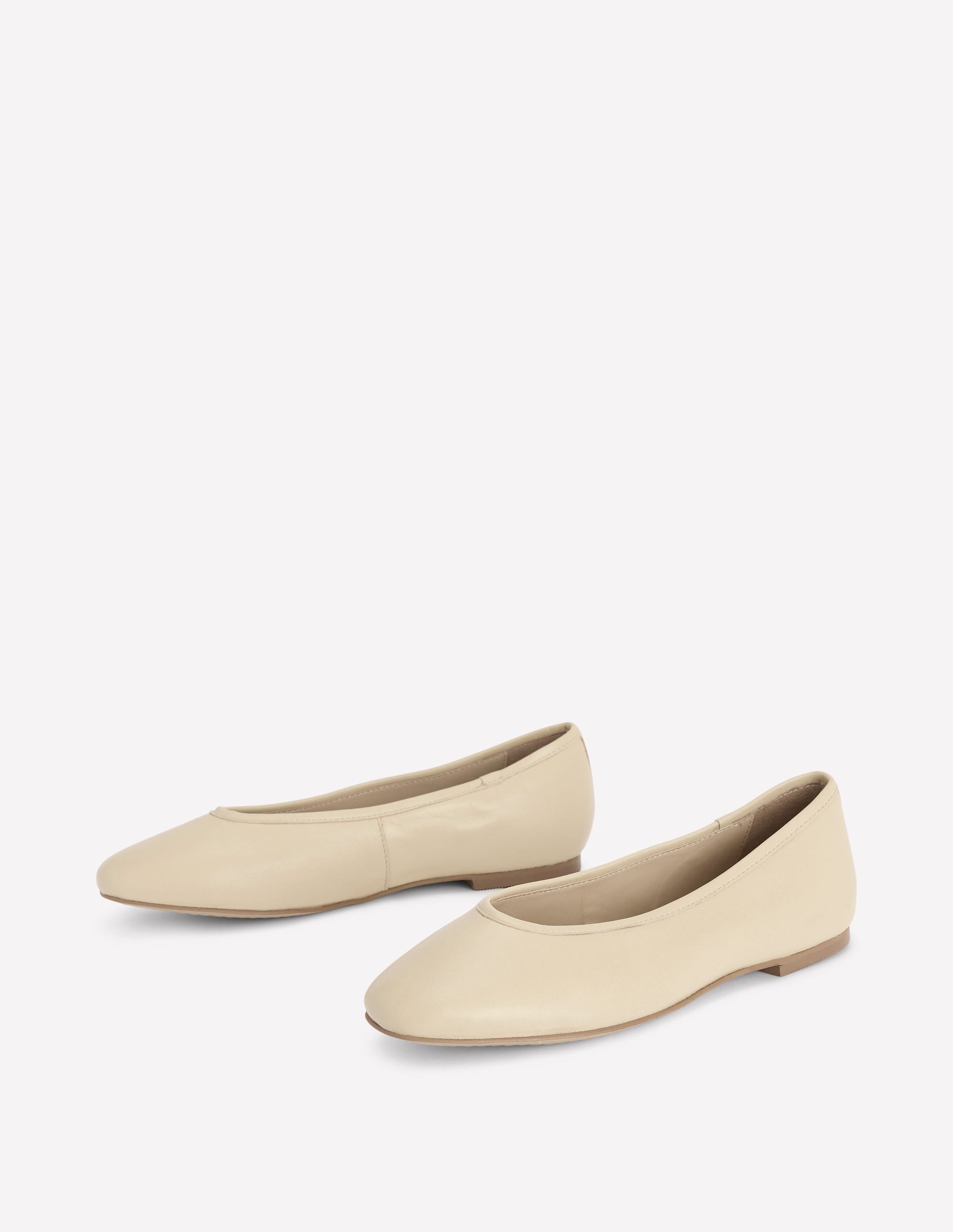 High Cut Ballet Flats-Butter Yellow - Image 4