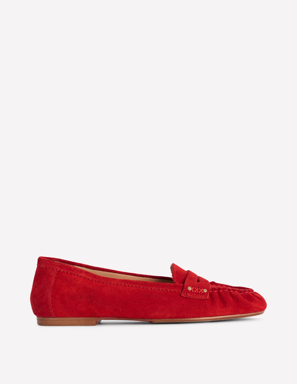 Klassische Pennyloafer-ROT-1
