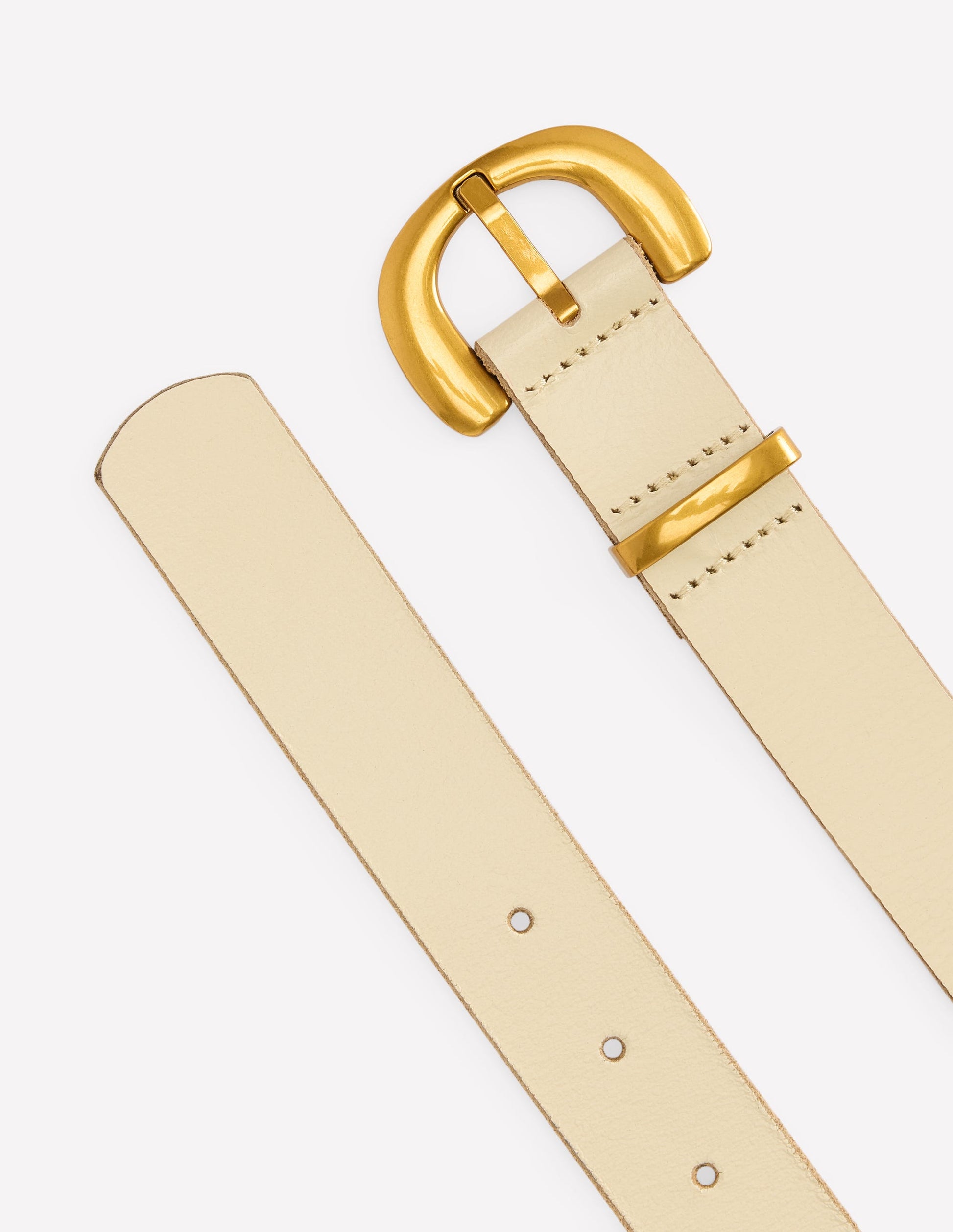 Gürtel mit breiter Schnalle-Beige-3
