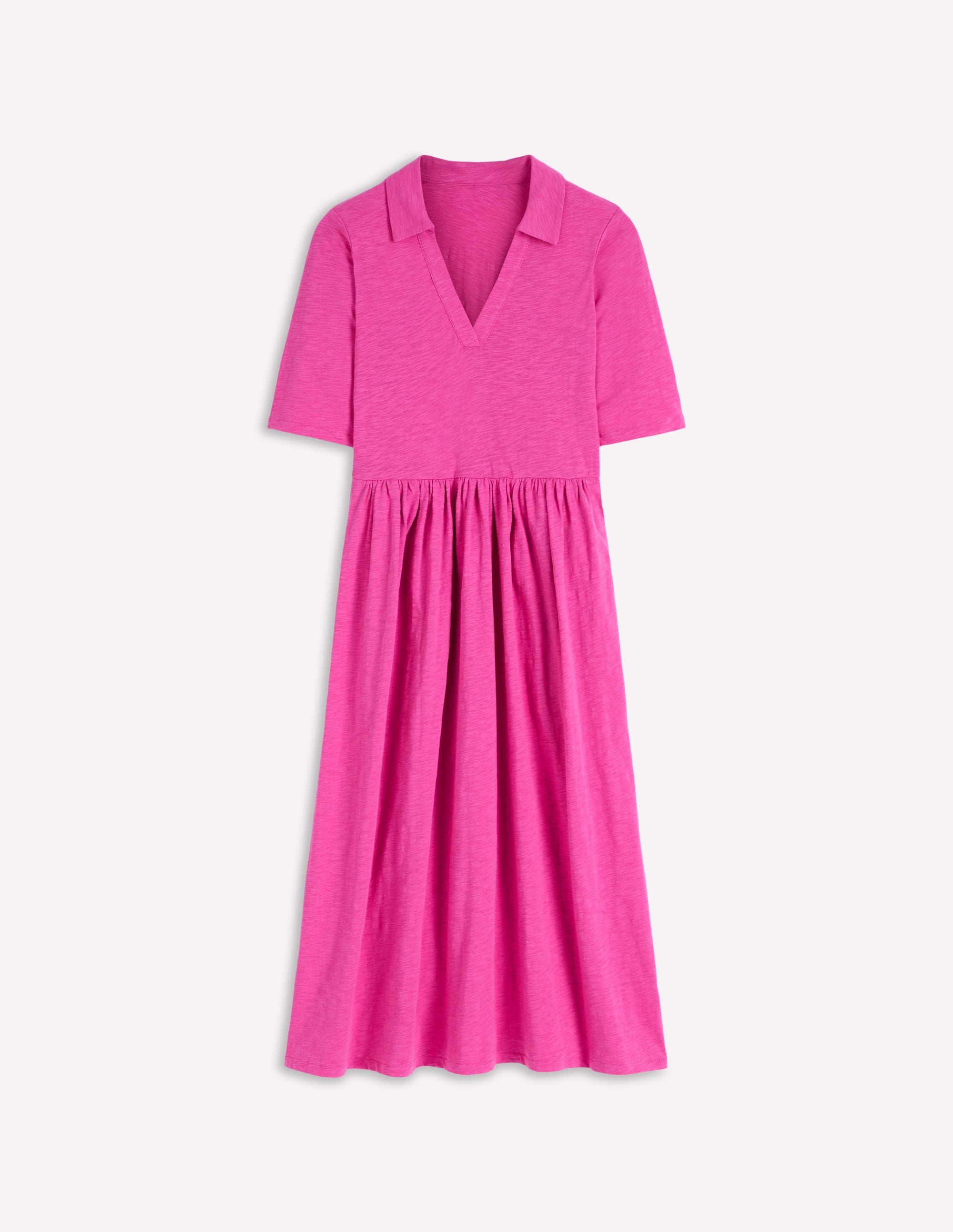 Aria Jerseykleid mit Kragen-Passionsblume - Image 6