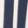 Bridget Ponte Shirt Dress-Navy and Ivory Stripe