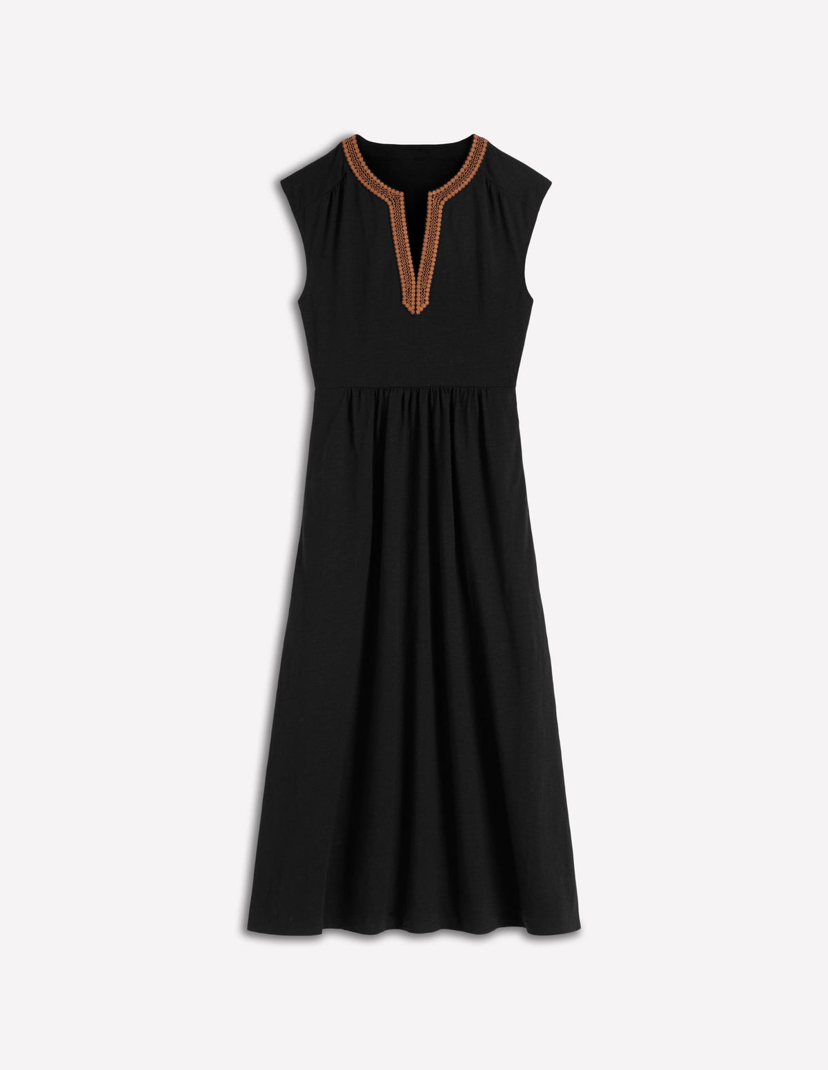 May Jersey-Midikleid-Schwarz-5