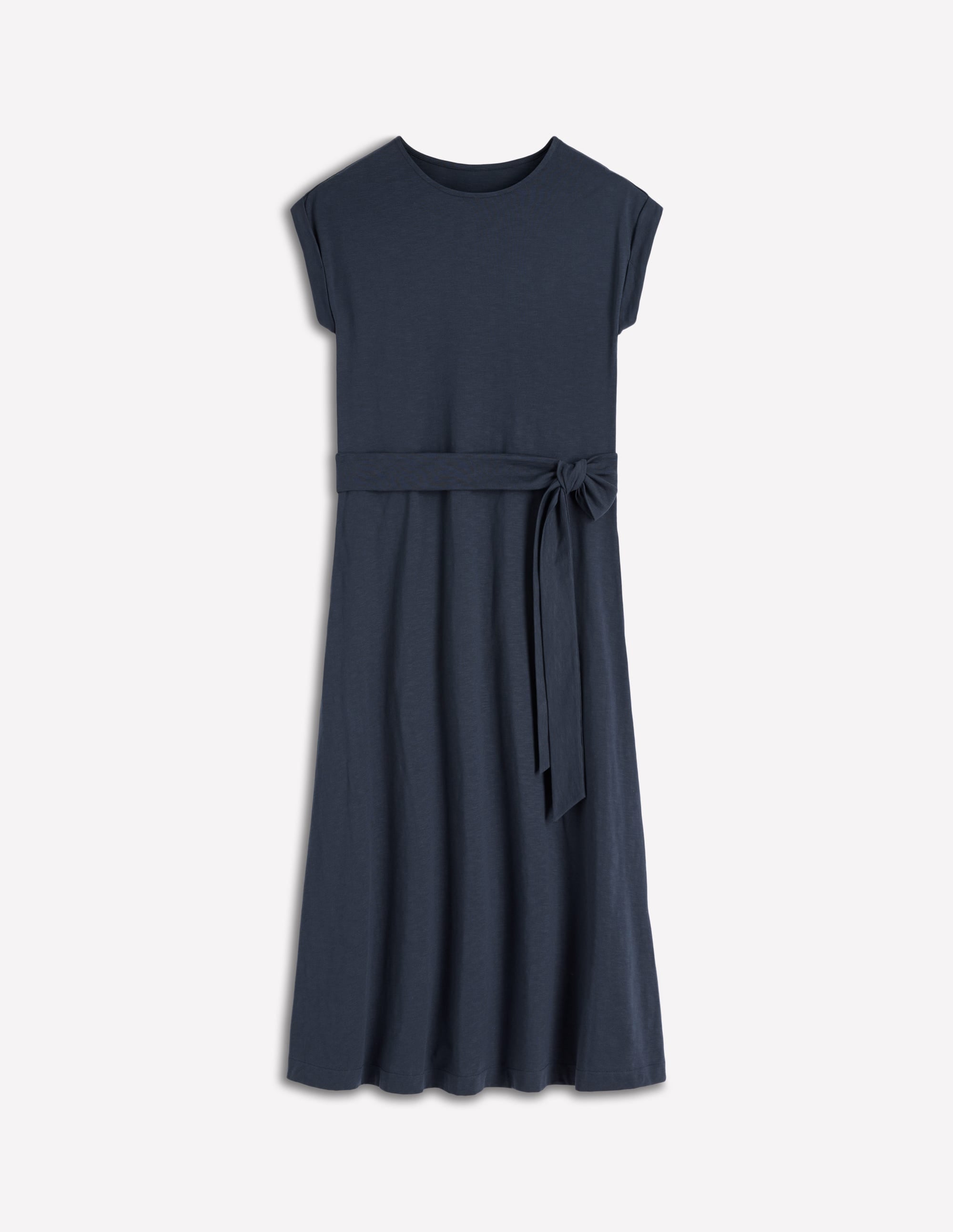 Eve Jersey-Midikleid-Marineblau - Image 6