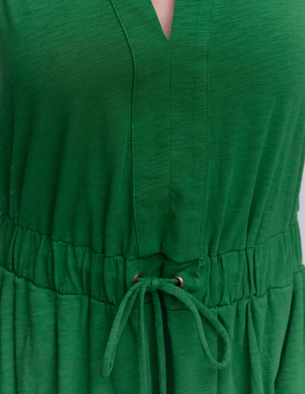 Delphine Jersey-Midikleid-Frisches Grün - Image 2