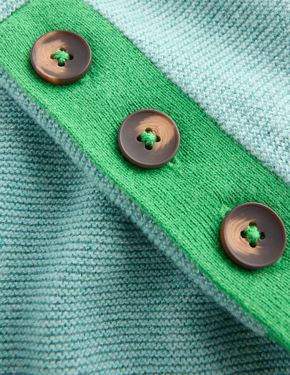 Grace Pullover in Blockfarben-Gedecktes Jade-Blau-6