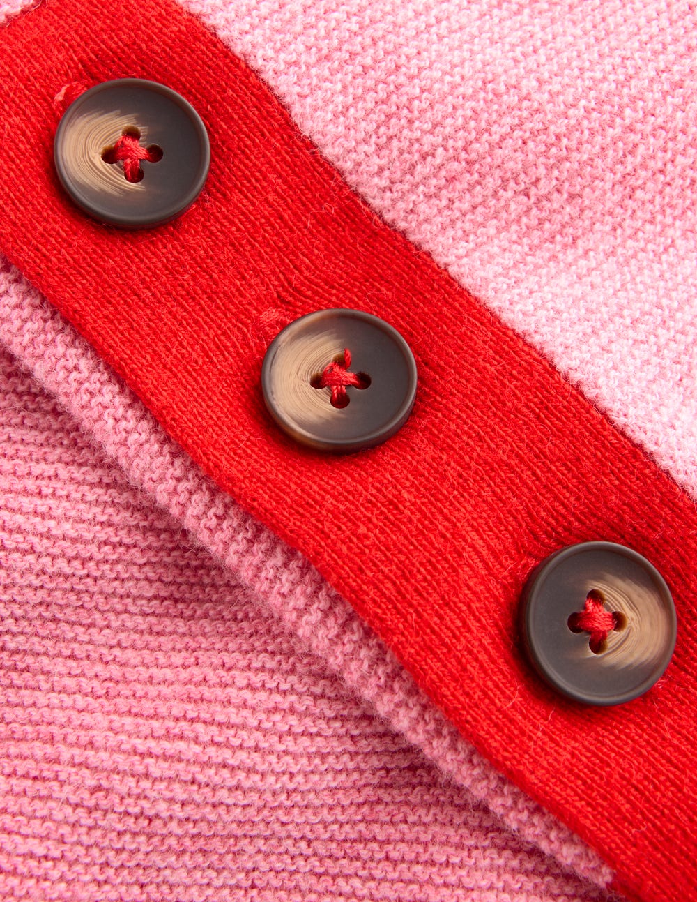 Grace Pullover in Blockfarben-Pink Lady - Image 8