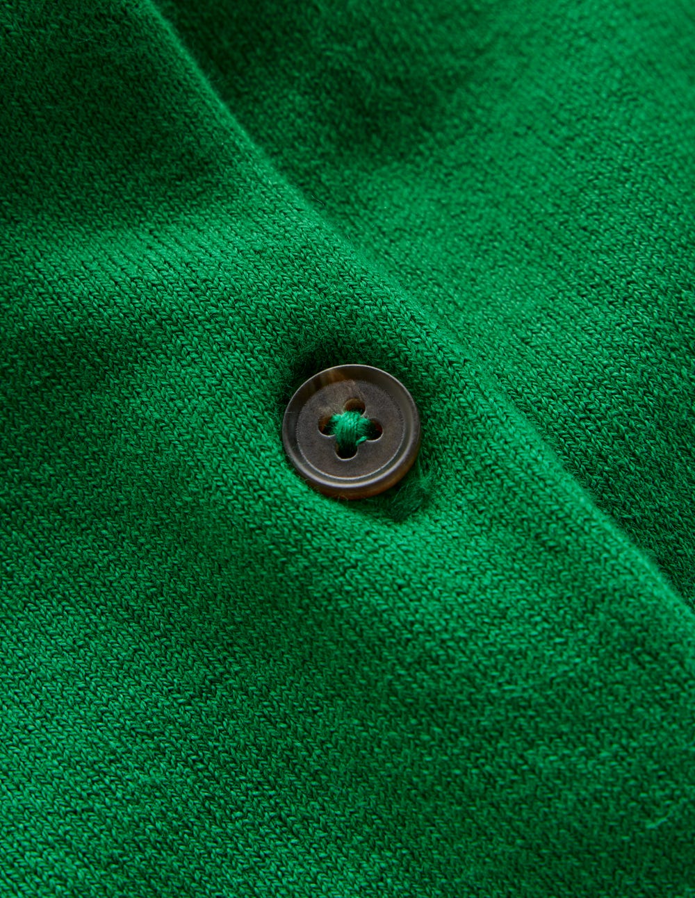 Emilia Verkürzte Baumwollstrickjacke-Grünes Tamburin - Image 6