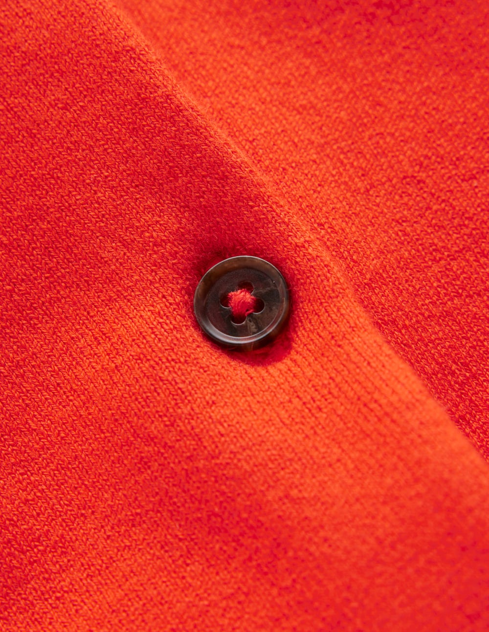 Emilia Verkürzte Baumwollstrickjacke-Abendrot-Orange-6