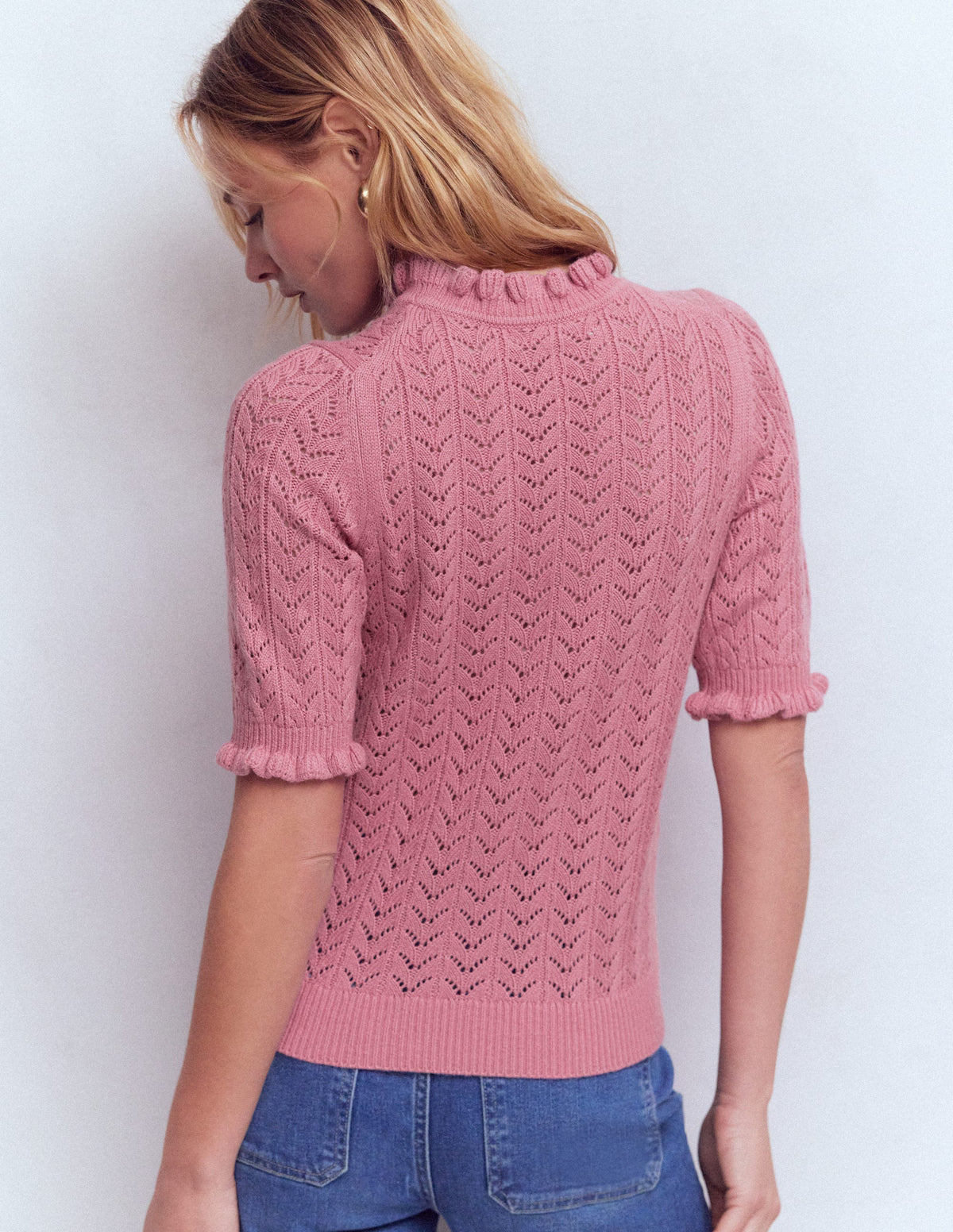 Eloise Frill T-Shirt-Spring Blossom Pink-3